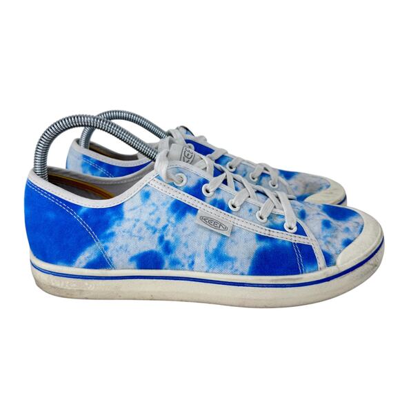 KEEN Elsa Lite Casual Sneakers Womens Size 10 Ocean Blue Low Top Lace Up 1025292 - Picture 1 of 11